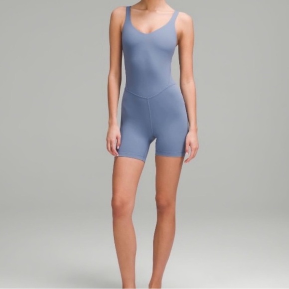 lululemon athletica Other - Lululemon Align Oasis Blue Bodysuit Size 4 NWT